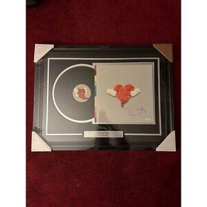 Kanye West signed autographed 808s and Heartbreaks vinyl framed JSA LOA